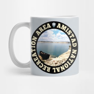 Amistad National Recreation Area circle Mug